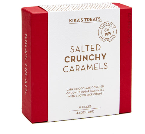 Salted Crunchy Caramels 9pc